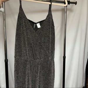 Sparkly Silver Jumpsuit